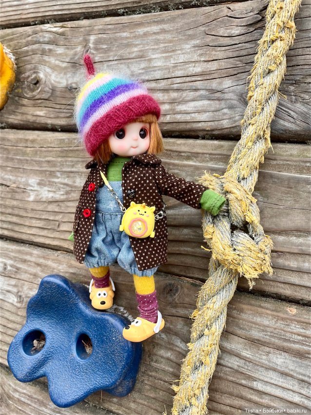 Прогулка Пуговки (Little sister на теле monst doll)