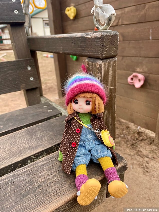 Прогулка Пуговки (Little sister на теле monst doll)