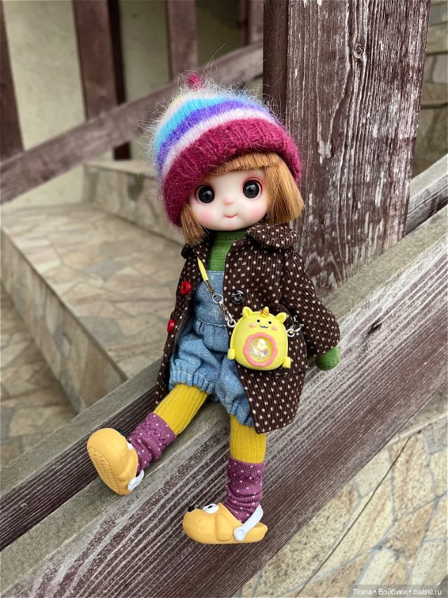 Прогулка Пуговки (Little sister на теле monst doll)