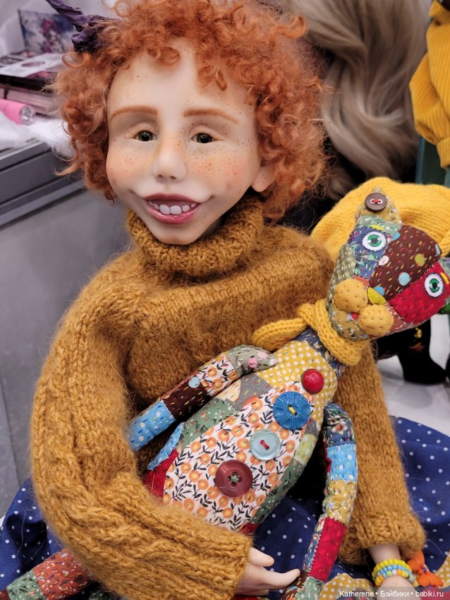 Выставка кукол на Тишинке. Личики крупным планом. Топик 1