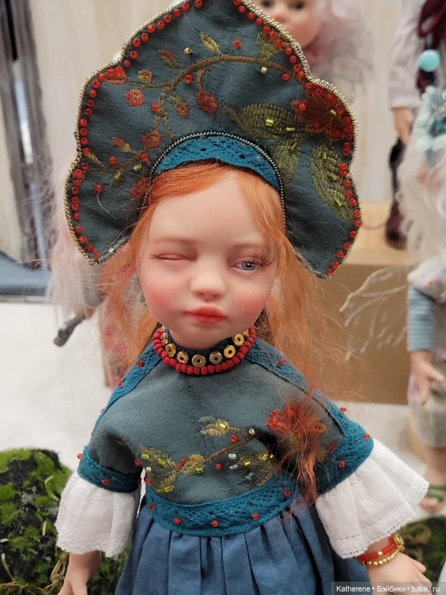 Выставка кукол на Тишинке. Личики крупным планом. Топик 1