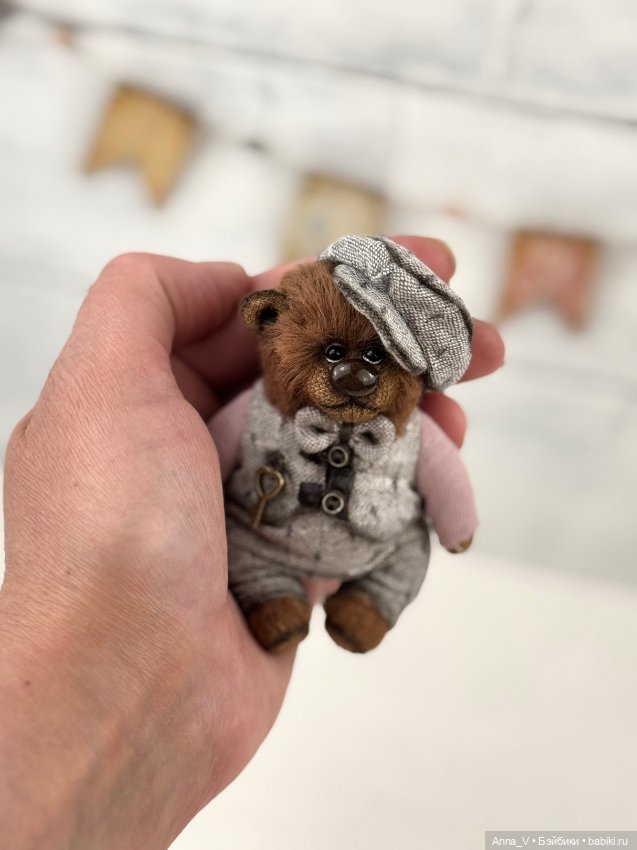 Тедд мишка Сеня — Авторские мишки Тедди и друзья: фото