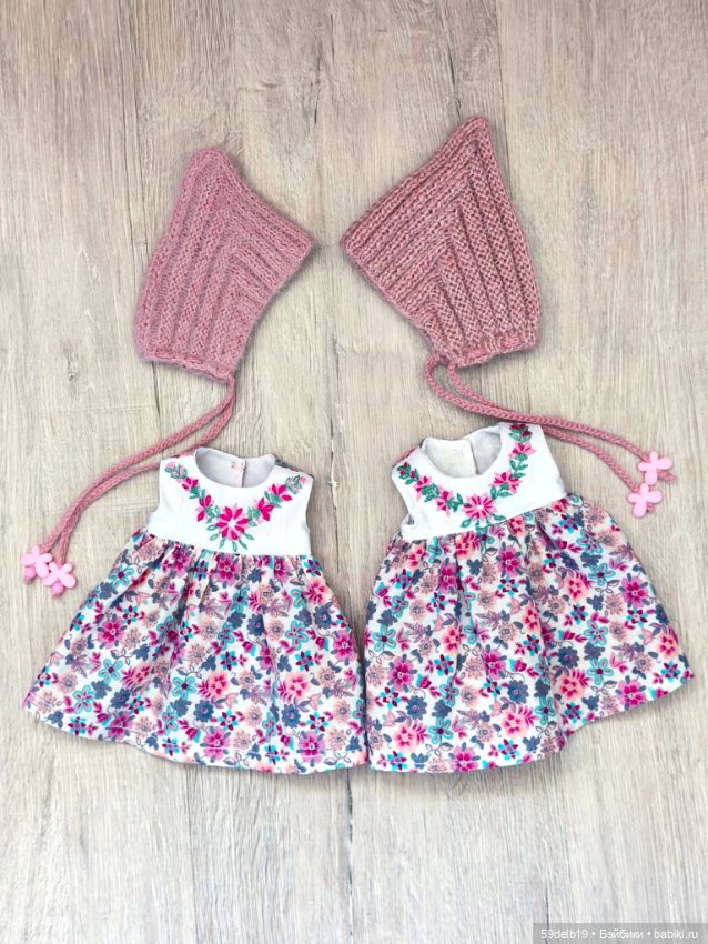Двум сестричкам по одинаковому платью (фото 2)