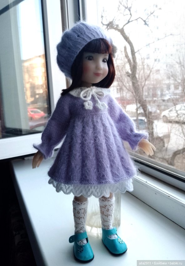 Платьице нежно сиреневого цвета (фото 7)