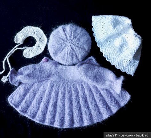 Платьице нежно сиреневого цвета (фото 9)