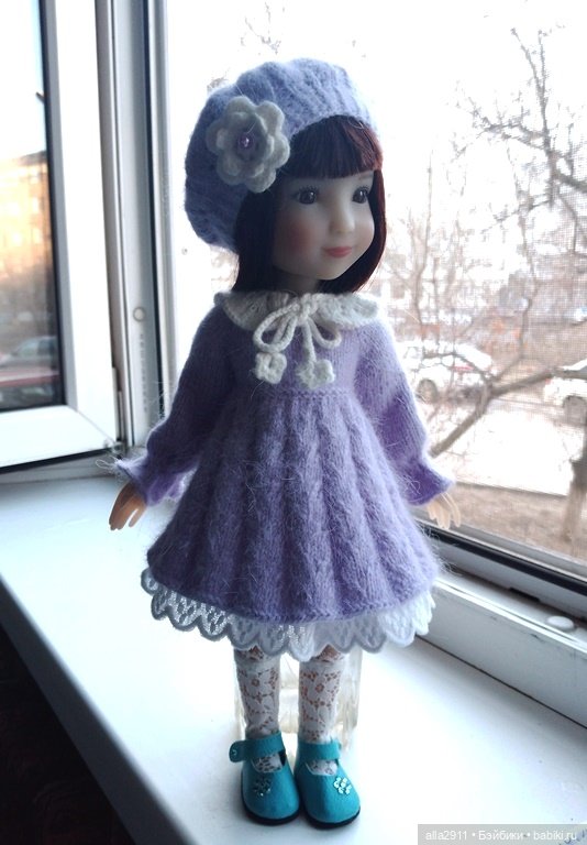 Платьице нежно сиреневого цвета (фото 8)