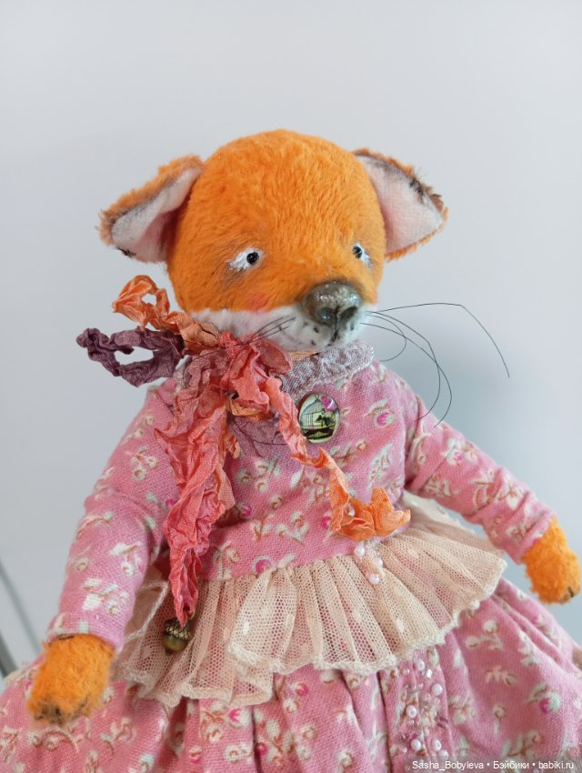 Лисичка. Просто мама — Авторские мишки Тедди и друзья: фото (фото 3)
