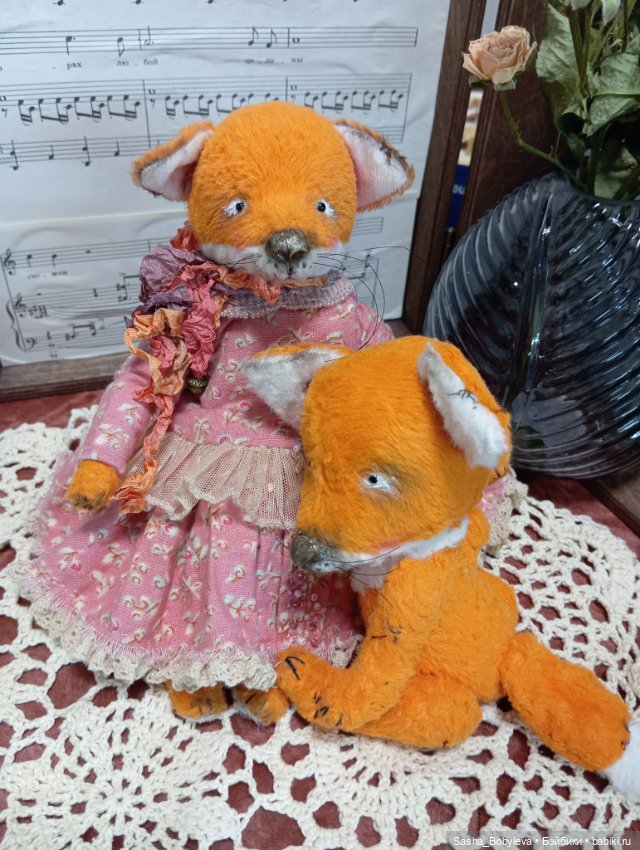 Лисичка. Просто мама — Авторские мишки Тедди и друзья: фото (фото 5)