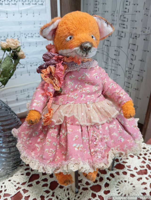 Лисичка. Просто мама — Авторские мишки Тедди и друзья: фото (фото 6)