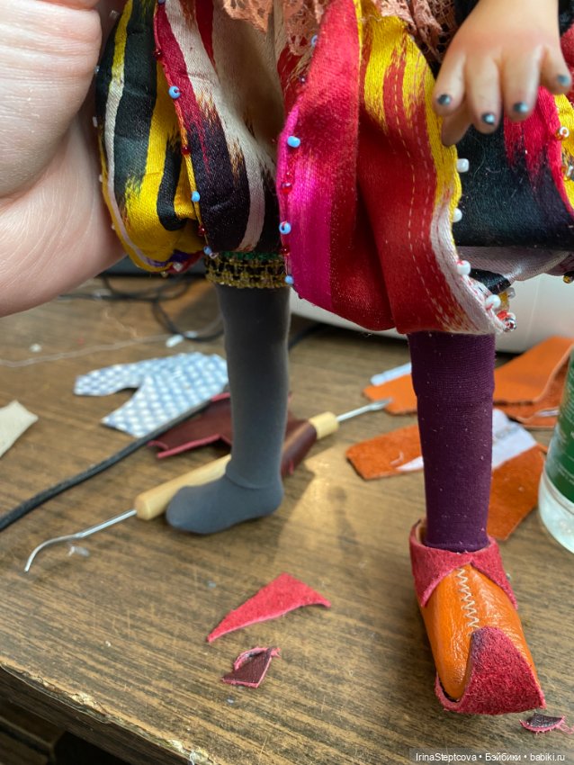 Мастер-класс по обуви от Ирины Степцовой (фото 7)