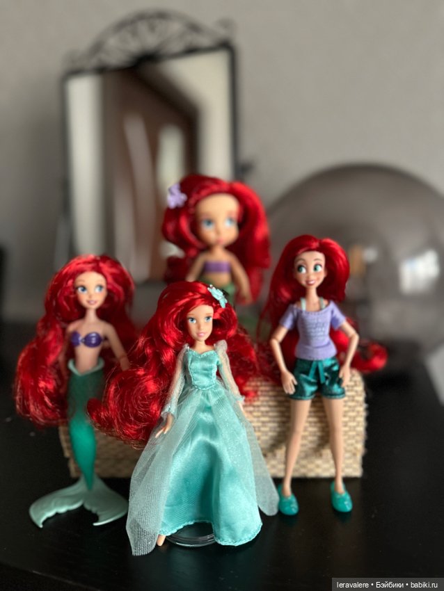 Фотоподборка русалок — Куклы Disney Animators и Принцессы Диснея: Disney Store