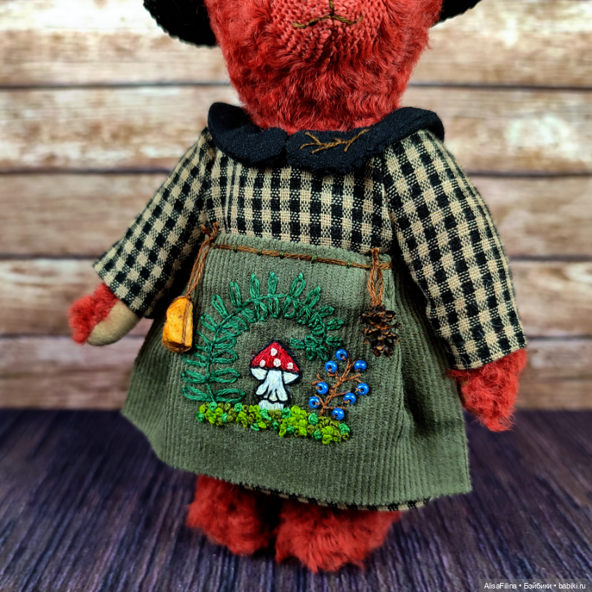 Мишка Тедди Виола — Авторские мишки Тедди и друзья: фото (фото 3)