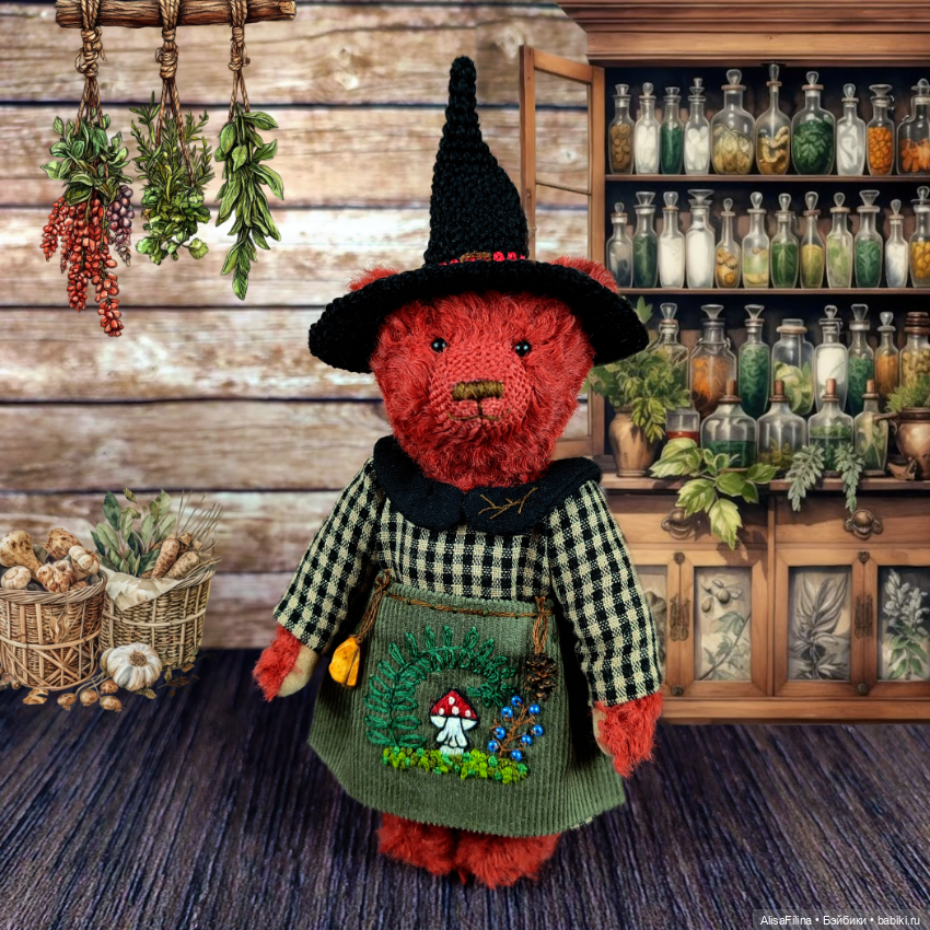 Мишка Тедди Виола — Авторские мишки Тедди и друзья: фото (фото 5)