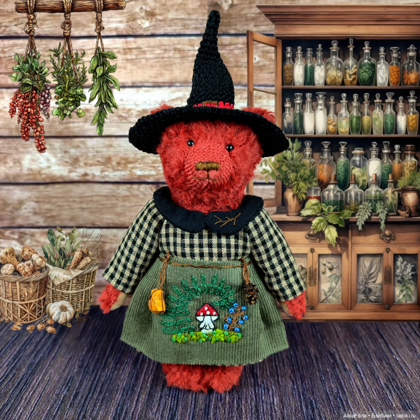 Мишка Тедди Виола — Авторские мишки Тедди и друзья: фото