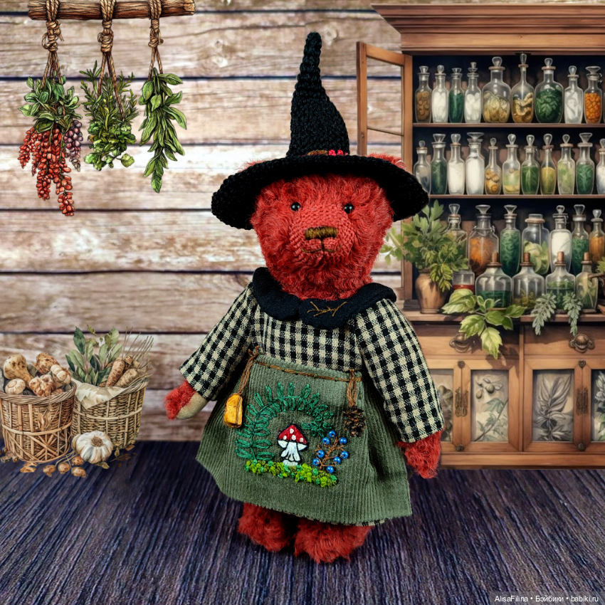 Мишка Тедди Виола — Авторские мишки Тедди и друзья: фото (фото 2)