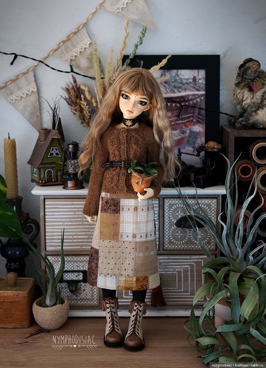 Наряд с настоящей лоскутной юбкой (фото 5)