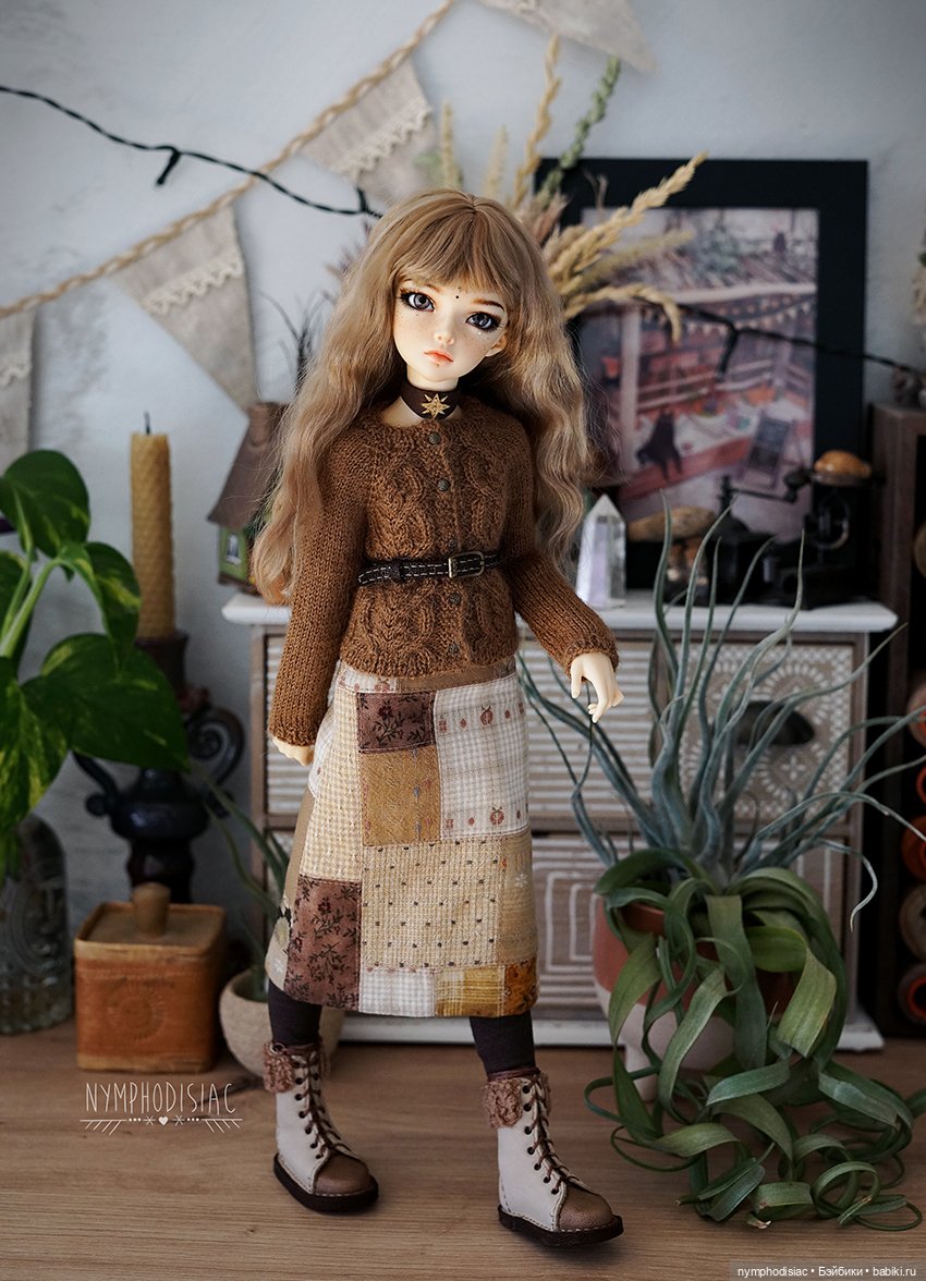 Наряд с настоящей лоскутной юбкой (фото 2)