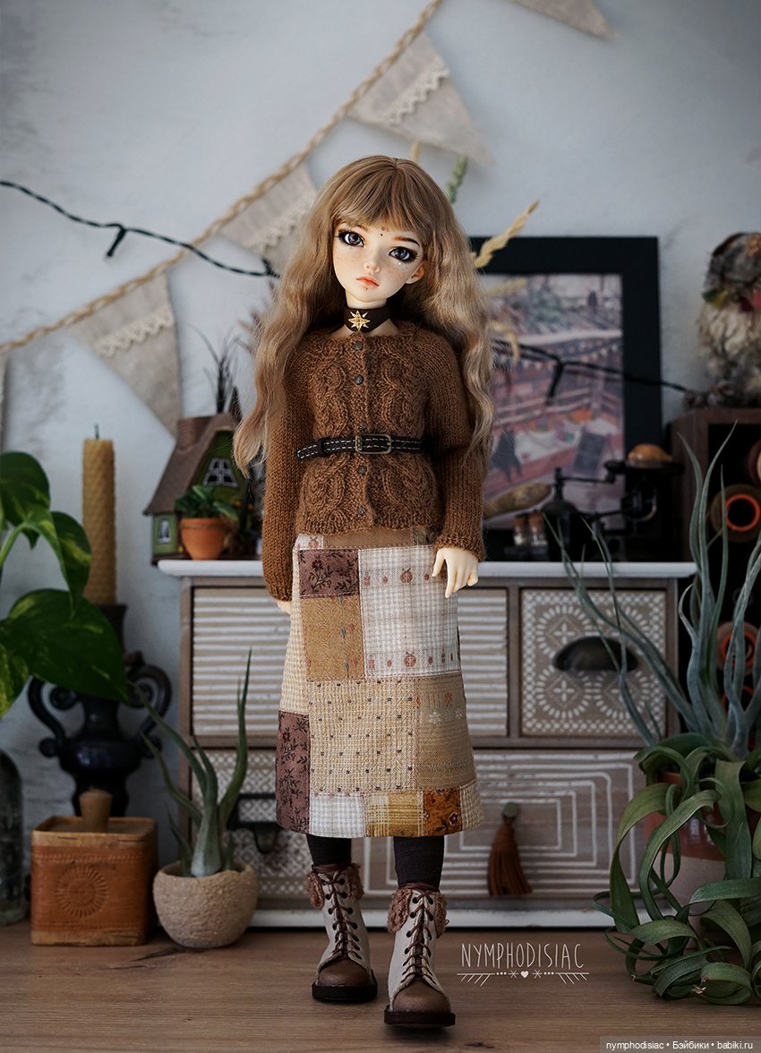 Наряд с настоящей лоскутной юбкой (фото 8)