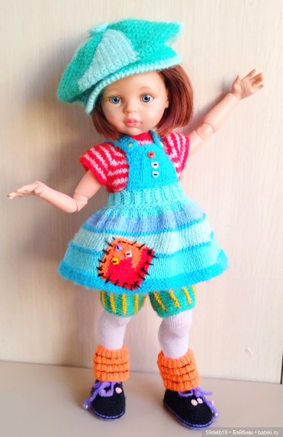 Озорная Пепитта — Одежда и обувь для кукол своими руками: фото (фото 6)
