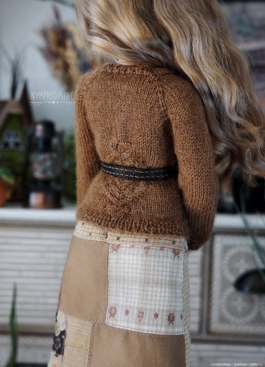 Наряд с настоящей лоскутной юбкой (фото 4)