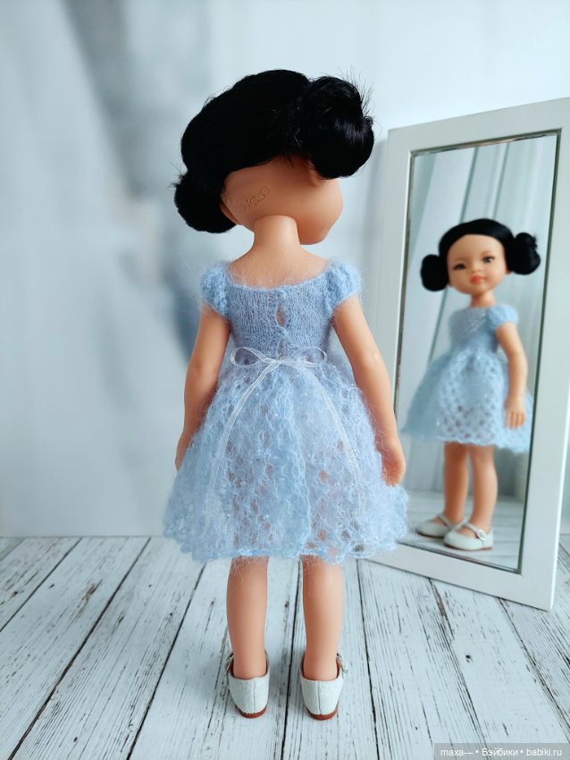 Платье-льдинка — Одежда и обувь для кукол своими руками: фото (фото 5)