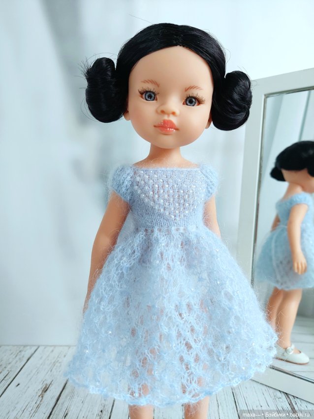 Платье-льдинка — Одежда и обувь для кукол своими руками: фото (фото 2)