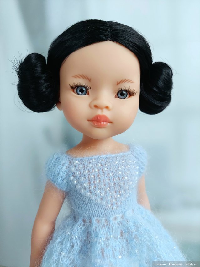 Платье-льдинка — Одежда и обувь для кукол своими руками: фото (фото 3)