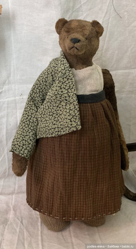 Мишка одевается — Авторские мишки Тедди и друзья: фото (фото 5)