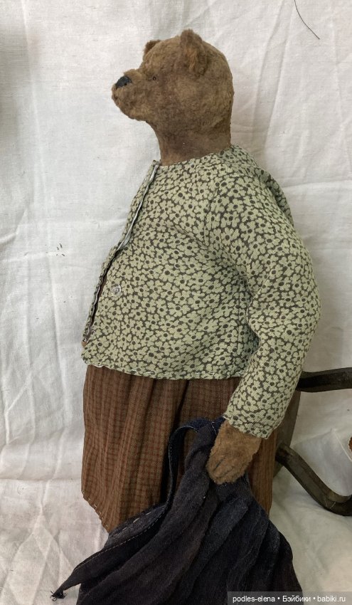 Мишка одевается — Авторские мишки Тедди и друзья: фото (фото 6)