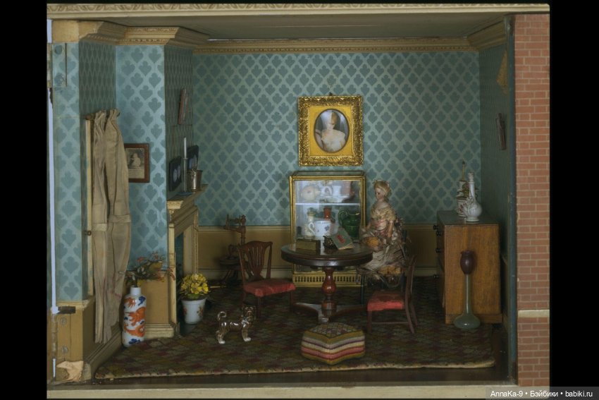 Антикварные домики — Антикварные куклы Mignonette (Миньонетта): карманные