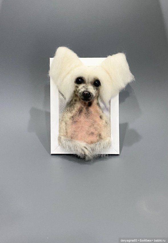 Портрет — Валяные игрушки из шерсти: сухое валяние (фото 7)