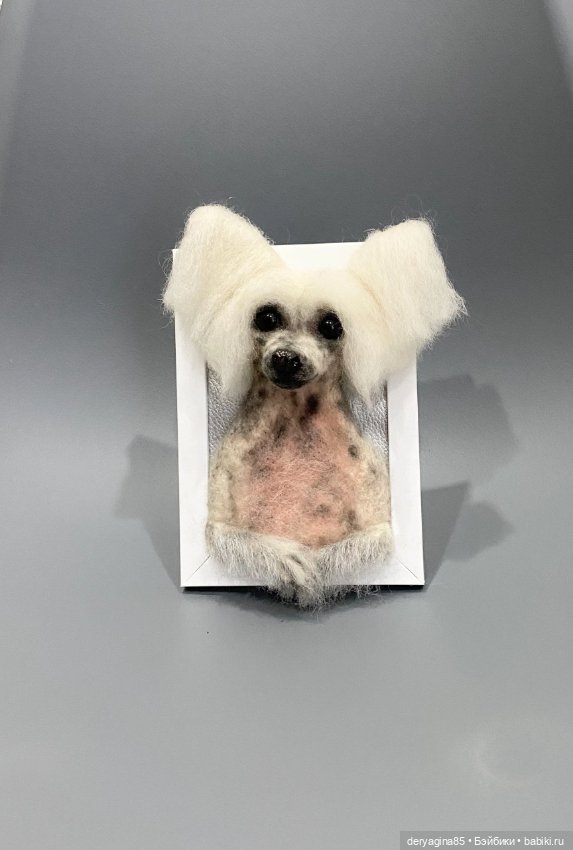 Портрет — Валяные игрушки из шерсти: сухое валяние (фото 8)