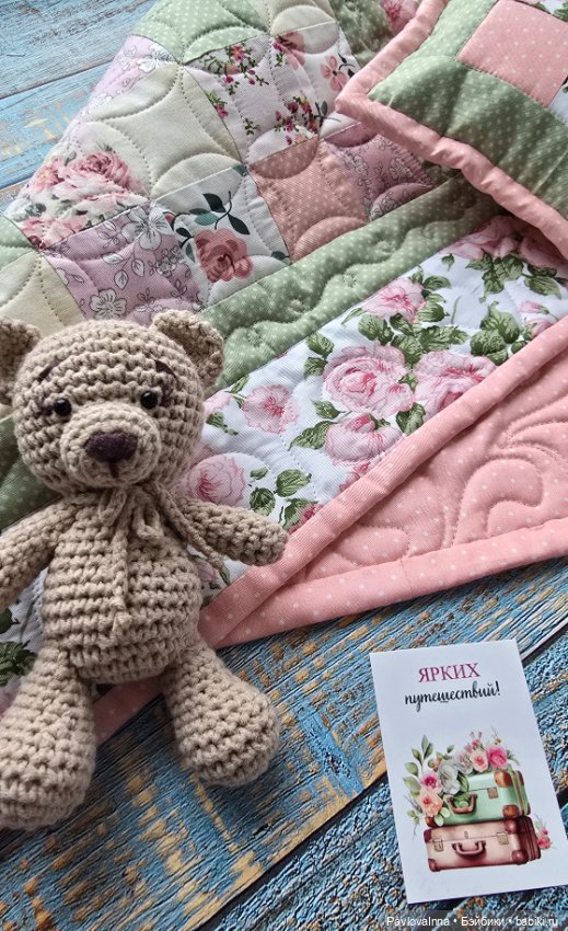 Лоскутная нежность для любимых кукол (фото 6)