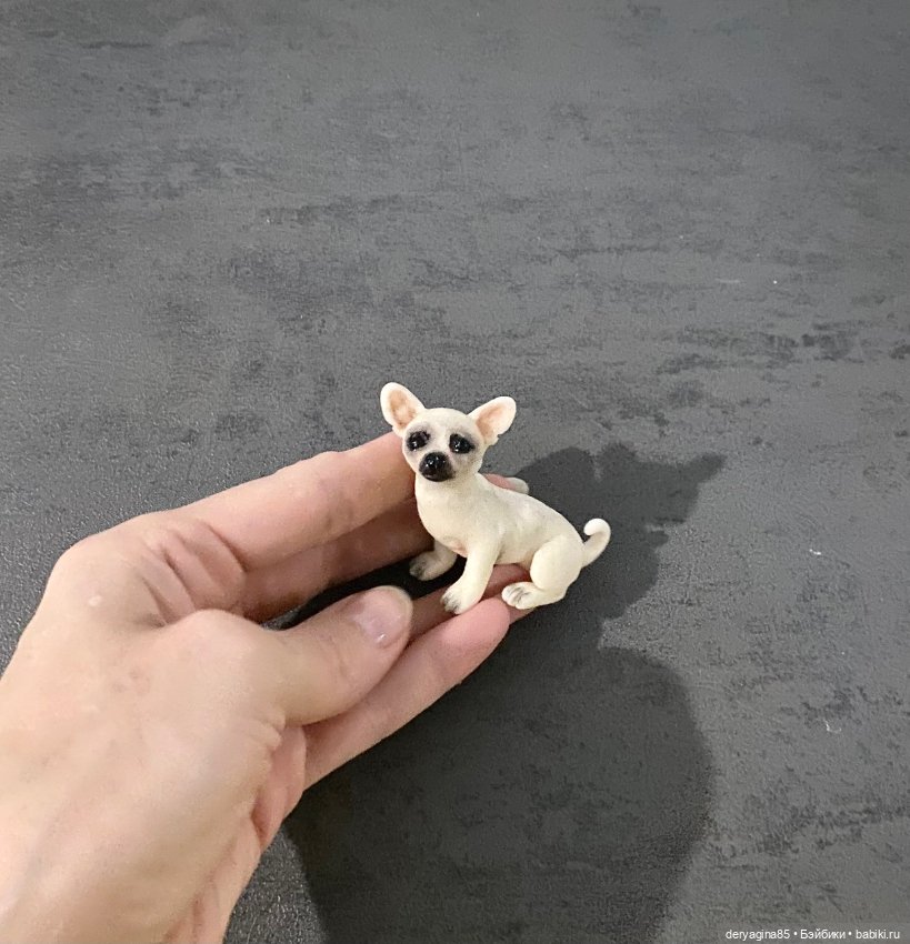 Чихуахуа — Лепка авторских игрушек и папье (фото 5)