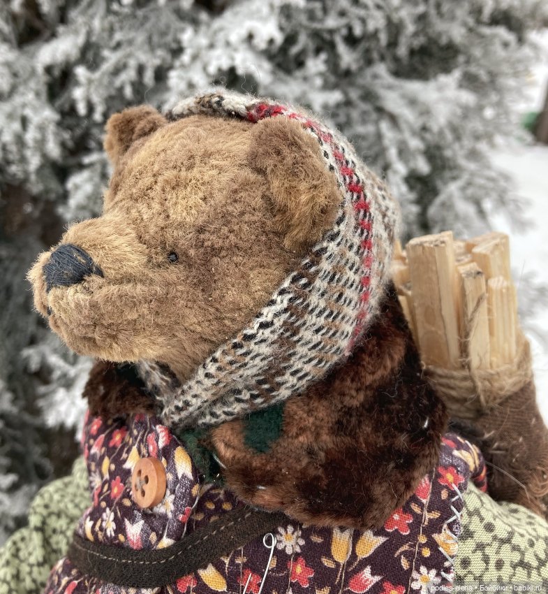 Мишка оделась — Авторские мишки Тедди и друзья: фото (фото 7)