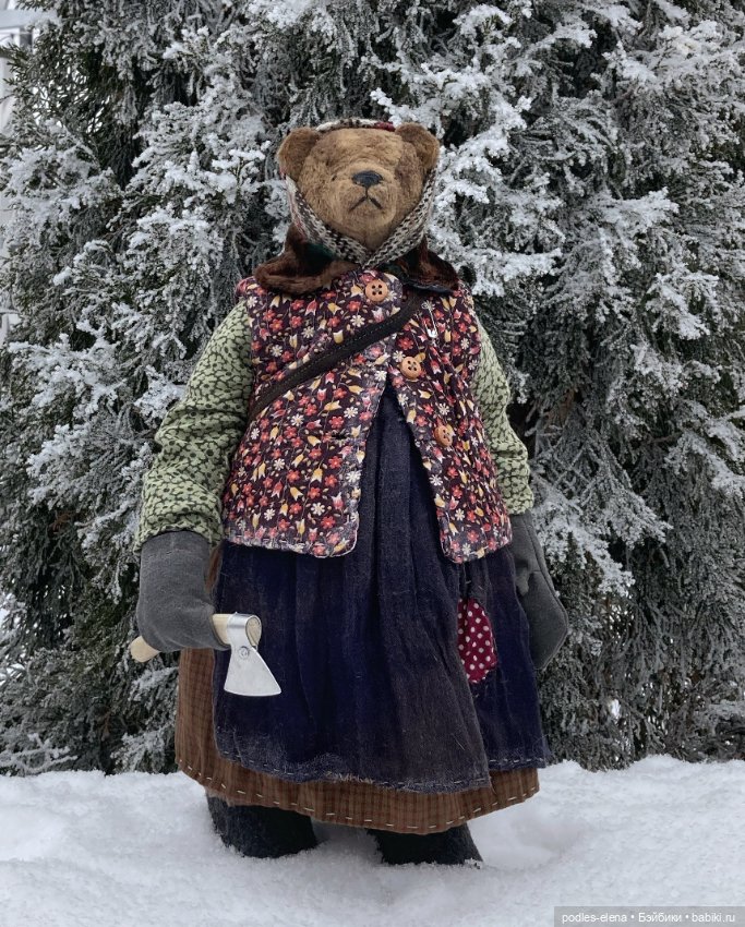 Мишка оделась — Авторские мишки Тедди и друзья: фото (фото 3)
