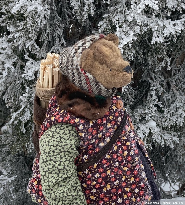 Мишка оделась — Авторские мишки Тедди и друзья: фото