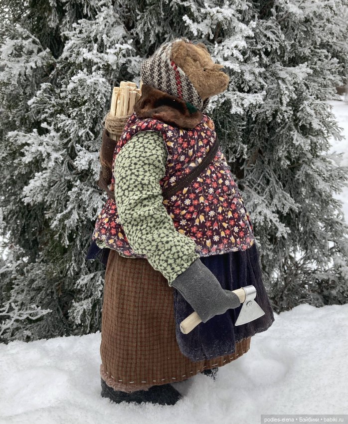 Мишка оделась — Авторские мишки Тедди и друзья: фото (фото 2)