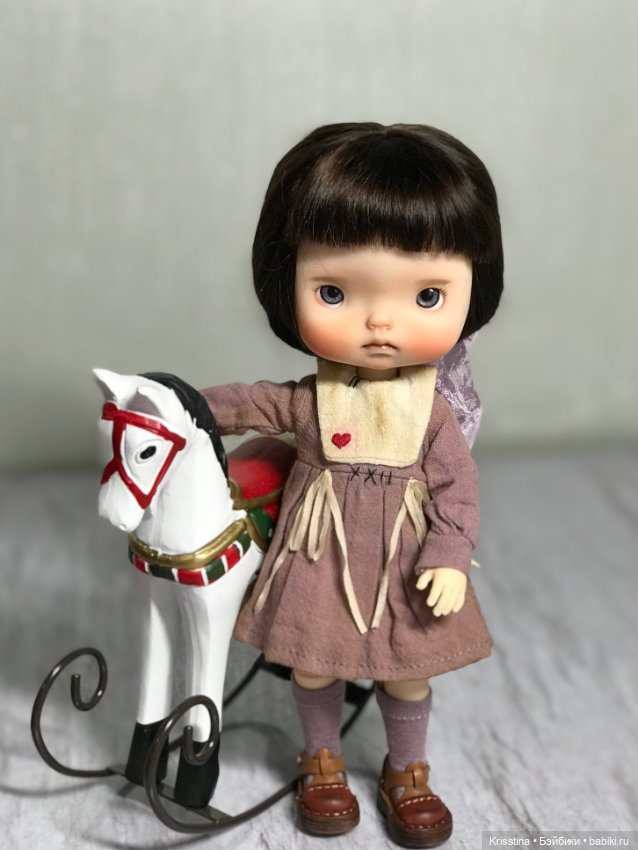 Девочка с открытки — Куклы Xiaomi Monst (Сяоми) и Pipitom: шарнирные