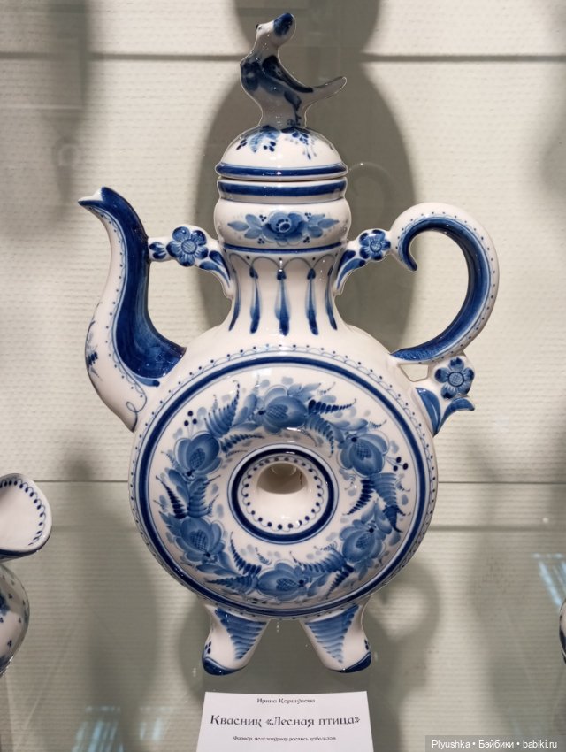 Таллула на выставке Гжели