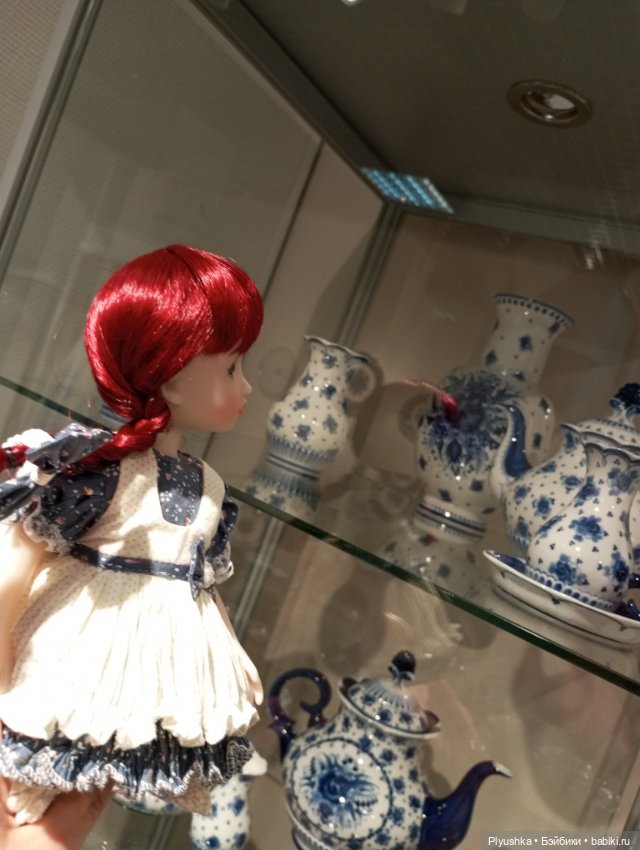 Таллула на выставке Гжели (фото 2)