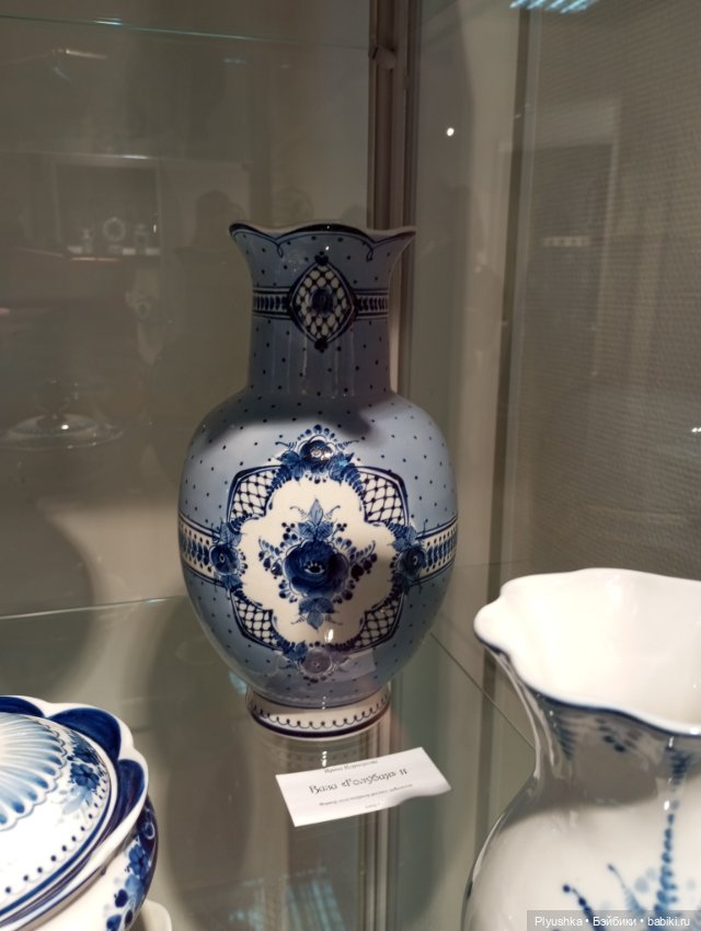 Таллула на выставке Гжели