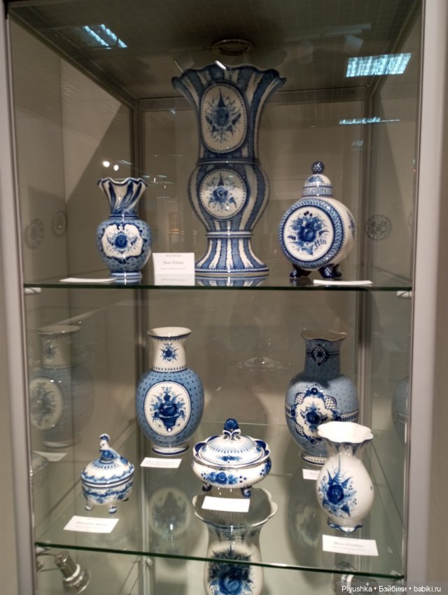 Таллула на выставке Гжели