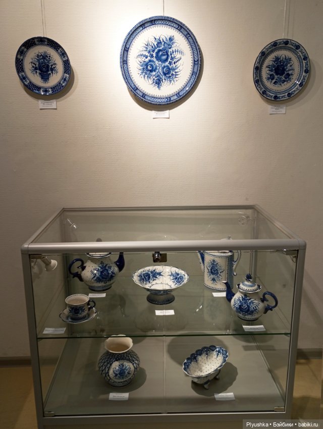 Таллула на выставке Гжели