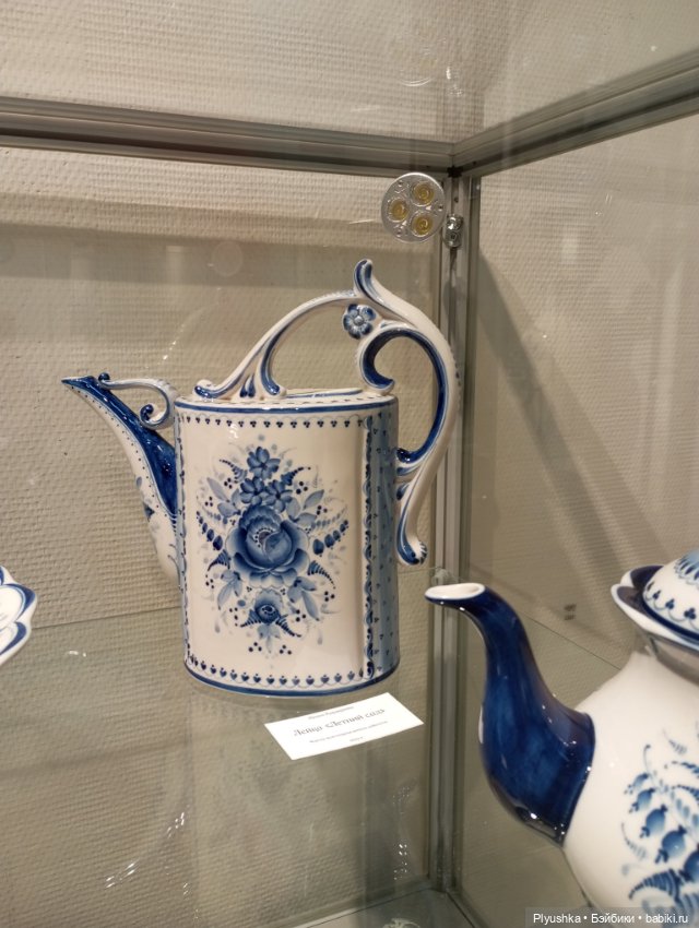 Таллула на выставке Гжели