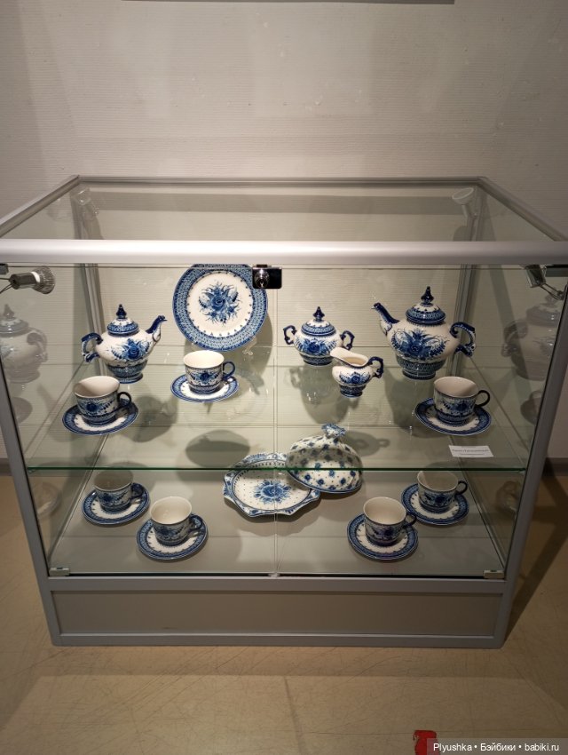 Таллула на выставке Гжели