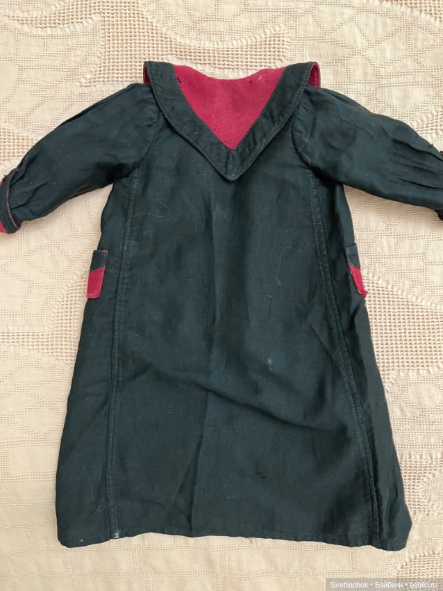 Антикварная одежда куклы Armand Marseille (фото 7)