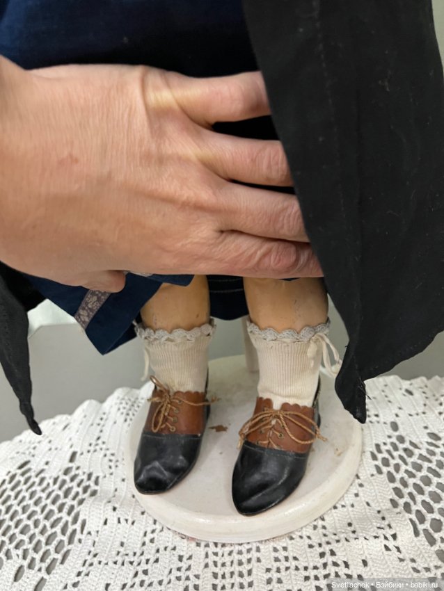 Антикварная одежда куклы Armand Marseille (фото 3)