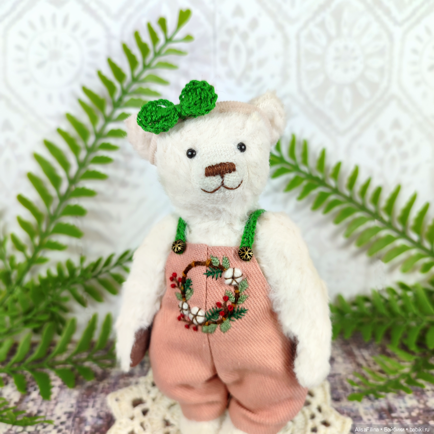 Мишка Тедди Линда — Авторские мишки Тедди и друзья: фото (фото 3)