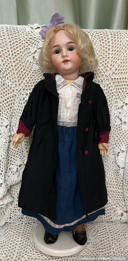 Антикварная одежда куклы Armand Marseille